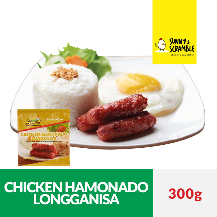 Sunny Scramble Chicken Hamonado Longganisa 300g Lazada