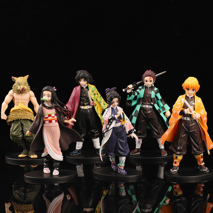 Mô hình Kimetsu No Yaiba figure Demon Slayer Tanjirou Nezuko Zenitsu