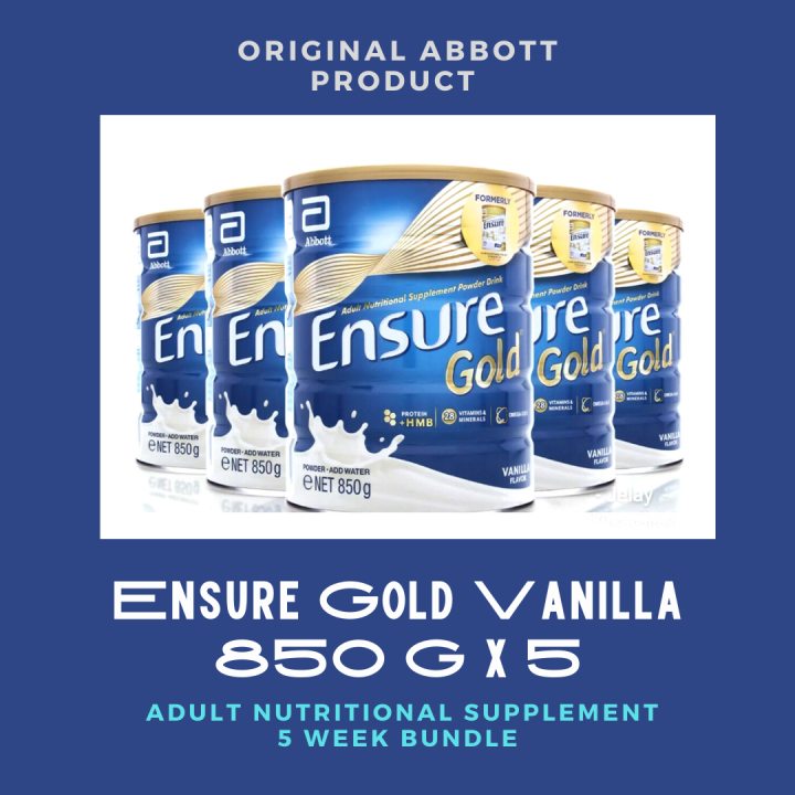 Ensure Gold Hmb Vanilla Flavor G X Week Bundle Weeks