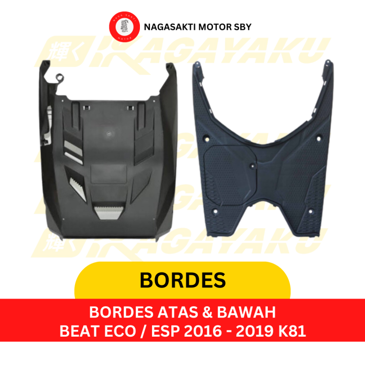 Cover Floor Lantai Pijakan Kaki Bordes Footrest Beat Esp Eco