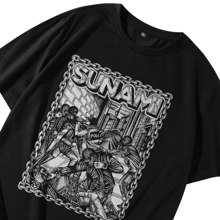 Kaos Skena Punk Hardcore Sunami Vol Lazada Indonesia