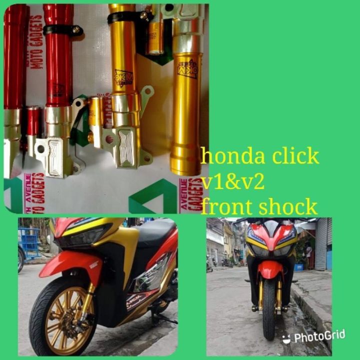 OKM RACING FRONT SHOCK FOR HONDA CLICK V3 V1 V2 BEAT Fi V2 SCOOPY