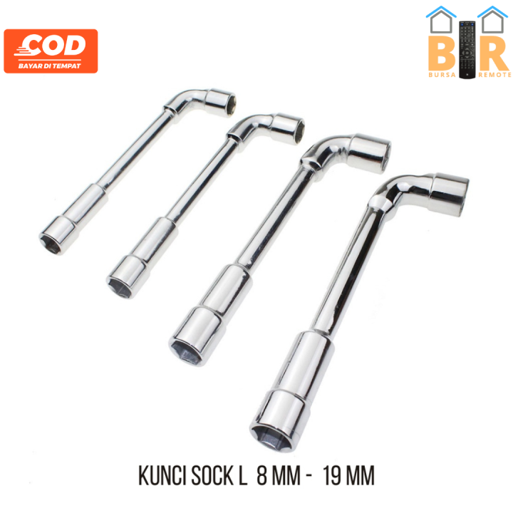 Kunci Sock Shock L Double Sok Allen Key Arah Dr Pt Mm Mm