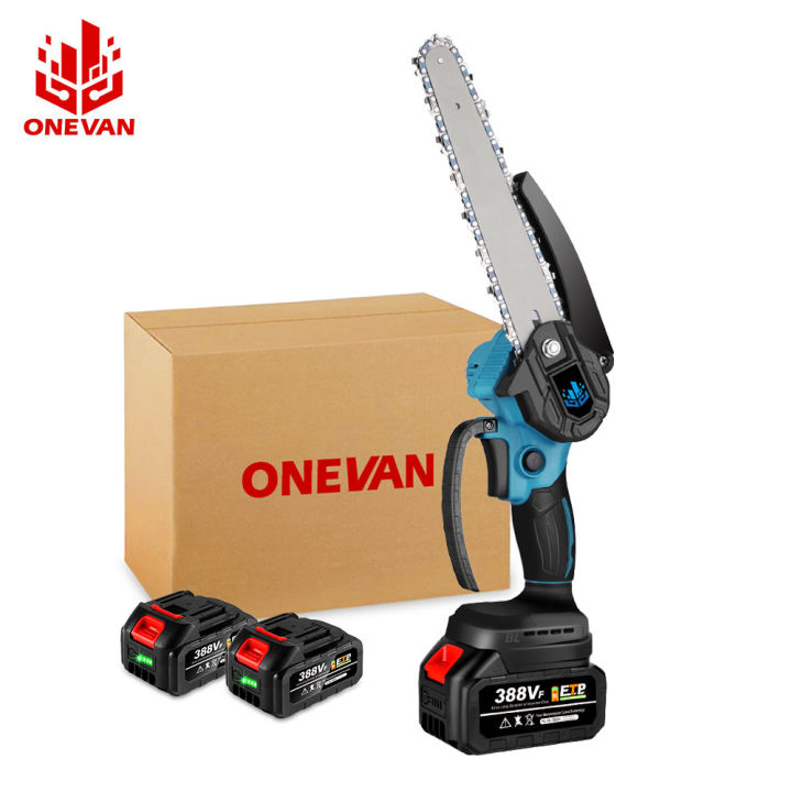 Onevan Inch W Brushless Mini Electric Chain Saw Rechargeable