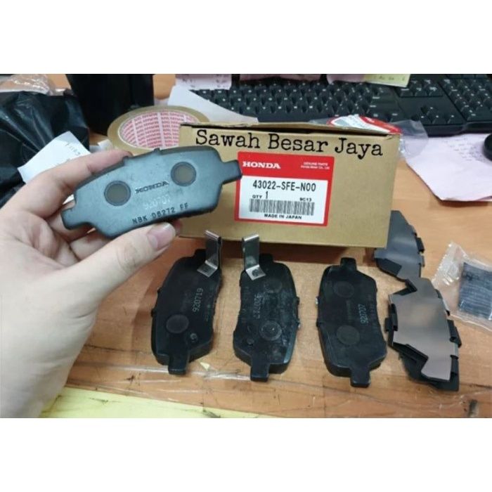 Brake Pad Kampas Kanvas Rem Belakang Elysion Odyssey Rb Rb Absolute