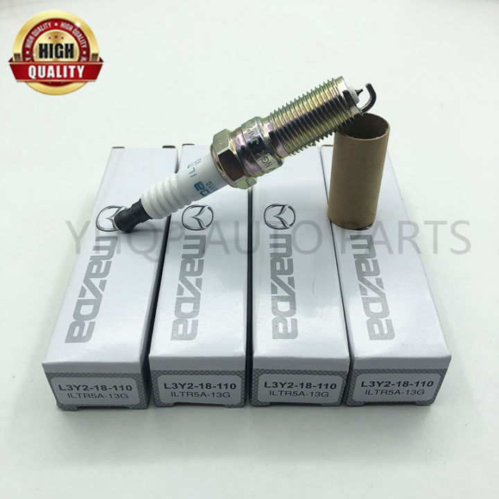 Pcs High Quality Iridium Spark Plug For Mazda Cx Ford Lincoln