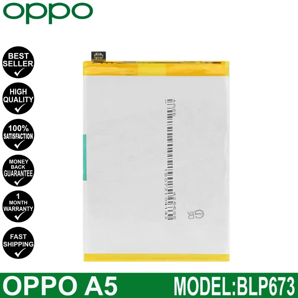 Original Battery For Oppo A5 BLP673 4230mAh 43 OFF