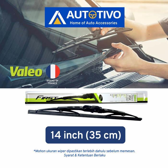 Wiper Mobil Valeo Ukuran 14 Inci 350 Mm Lazada Indonesia