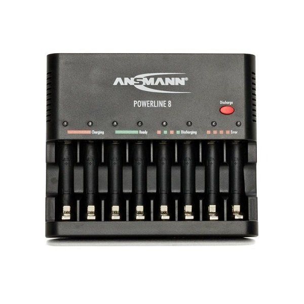 Ansmann Powerline 8 Charger For AA And AAA Rechargeable Battery Lazada PH