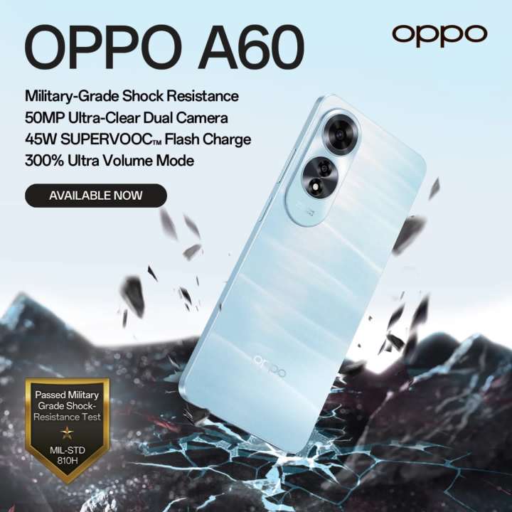 Available Now Oppo A Military Grade Shock Resistance W