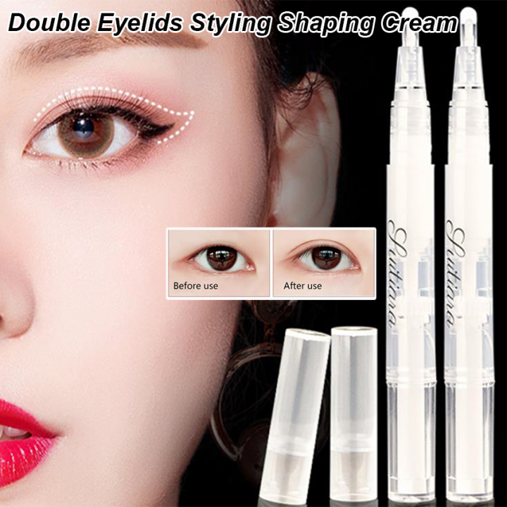 100 Original New Double Eyelids Styling Shaping Cream Tools Professional Invisible Long Lasting 1373