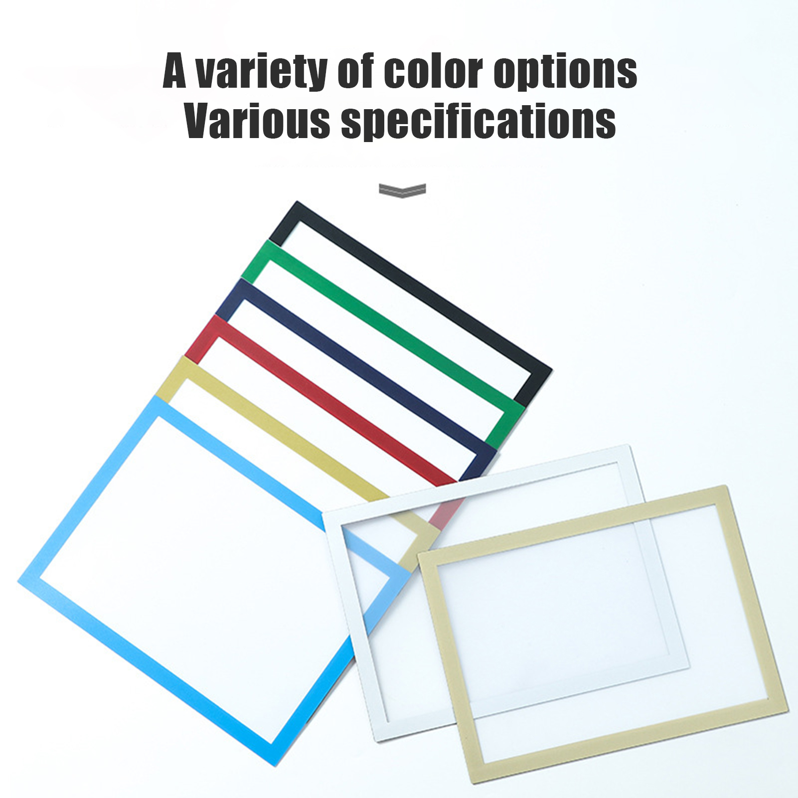 Magnetic Picture Frame Wall Mount Self-Adhesive Photo Frame A3/ A4 Size ...