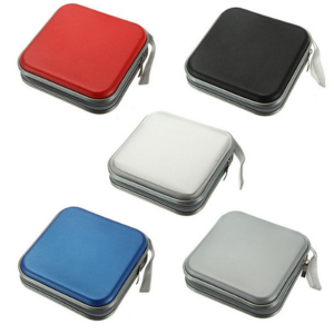 (Ready) Portable 40pcs Capacity Disc CD DVD Wallet Storage Organizer Case Holder