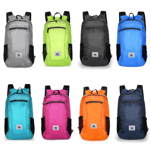 20L Camping Bags Folding Nylon Mountaineering Rucksacks Breathable Waterproof Lightweight for Men Women for Hiking Climbing