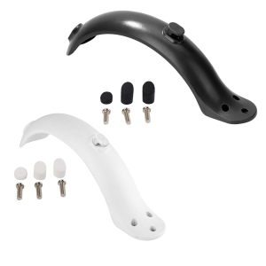 Electric Scooter Rear Fender Set ABS Mudguard Wings Bracket Kit for M365 Scooter