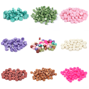 【New Arrival】 Decorative Vintage Wax Seal Stamp Kit for Envelope Sealing Wedding Invitations 100pcs