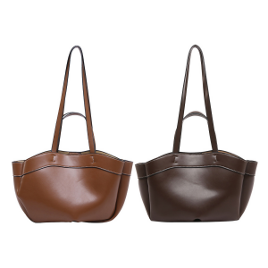 Vodool Women Tote Bag Large Capacity Pu Leather Shoulder Bag Large Capacity Tote Bag for Women Ladies Girls