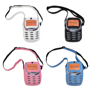 Phone Shape Crossbody Bag 3D Mobile Phone Shape Purse Zip Closure PU Designer Shoulder Bag Trendy Handbag Chic Hobo Bag