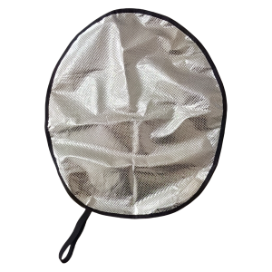 ฝาครอบพวงมาลัยแผ่นอลูมิเนียมฟอยล์กันความร้อนบล็อกป้องกันภายในรถยนต์รังสียูวีเย็นในฤดูร้อนรถสำหรับรถยนต์รถบรรทุก SUV