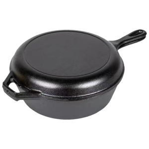 LovSpor❤ Iron Frying Pan Non-Stick Fried Egg Pan with Handle Skillet for Frying Baking Grilling Indoor Outdoor Cooking