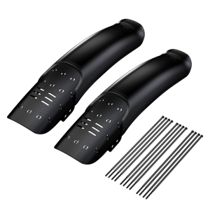 Bicycle Front Rear Mud Guard Quick Release Mountain Bike Wheel Fenders Bike Tire Wheel Mudguard for 26/27.5/29inch Tires