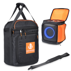 Winnereco Portable Bluetooth-compatible Speaker Storage Bag Large Capacity Protective Case with Adjustable Strap Accessories for JBL PartyBox Encore Essential