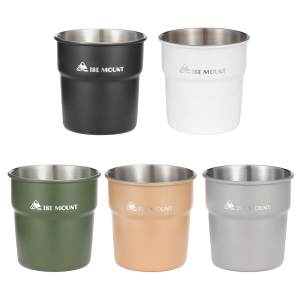 Stainless Steel Beer Wine Cups Portable Tea Coffee Milk Mug Stackable Lightweight for Travel Hiking Backpacking