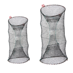 【New Arrival】 Easy-to-Use Foldable Fish Trap for Crabs and Shrimp Durable Mesh with Adjustable Opening for Outdoor Use