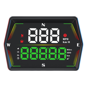 Winnereco Universal Car HUD GPS Digital Speedometer Speed Meter for All Car Truck Plug and Play Auto Part