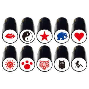 【New Arrival】 Paint Tools & Accessories Golf Ball Stamper Multicolors Golf Symbol Impression Seal Marker for Golfer Gift Perfect for Custom Golf Ball Marking and Unique Golf Accessories