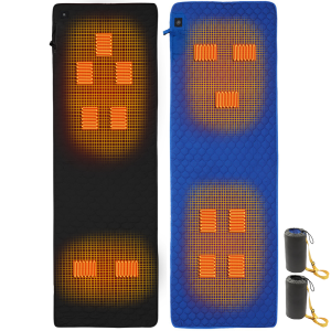 7 Zones Heating Sleeping Mat 38 To 65 degrees 3 Gear Camping Heated Mattress USB Powered for Outdoor Camping Hiking