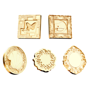 【New Arrival】 Photo Frame Embellishment Tool Fire Paint Stamp Head 25-30mm 3D Retro Seal for Wall Decor and DIY Crafts