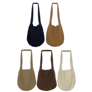 Retro Knitted Women Tote Bag with Ample Storage Space Perfect for Daily and Travel Needs