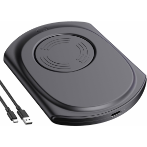 Vodool Ultra Slim Mouse Jiggler Driver-Free Undetectable Mouse Mover with ON/Off Switch Mouse Movement Simulator for Computer Awakening