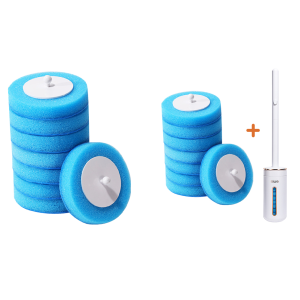 【New Arrival】 Disposable Toilet Brush with Ergonomic Long Handle for Comfortable Bathroom Hygiene
