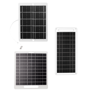 [Vodool Brand Center] 3W/6W/10W Portable Solar Panel with Carabiners for Outdoor Travel Emergency