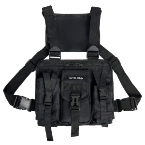 LovSpor❤ Molle Shoulder Bag Oxford Cloth Male Chest Bag Adjustable Multiple Pockets Lightweight for Outdoor Camping Supplies