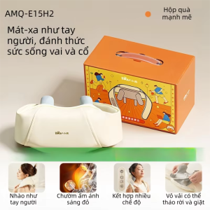 Bear | Máy massage vai gáy chế độ nhào tự động giúp thư giãn cổ eo lưng và toàn thân