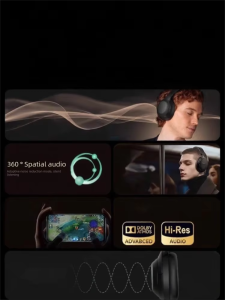 Latuo | Active Noise Cancelling Wireless Gaming Bluetooth Headphones