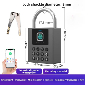eLinkSmart |Remote outdoor warehouse door anti-theft key code lock