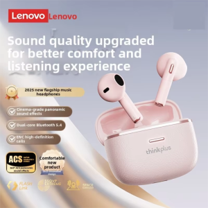 Lenovo | Wireless Bluetooth Headphones Noise-Cancellation