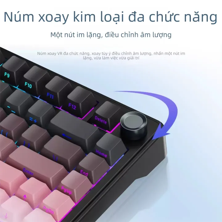XINMENG | Bàn Phím Cơ Không Dây Bluetooth Đa Chế Độ Dành Cho Gaming và Văn Phòng | BigBuy360 - bigbuy360.vn XINMENG | Bàn Phím Cơ Không Dây Bluetooth Đa Chế Độ Dành Cho Gaming và Văn Phòng | BigBuy360 - bigbuy360.vn