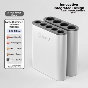 MPRINCE | Pen Cap Anti-Lost Pen Organizer Standable Pencil Cap and Pen Extender Combination Holder
