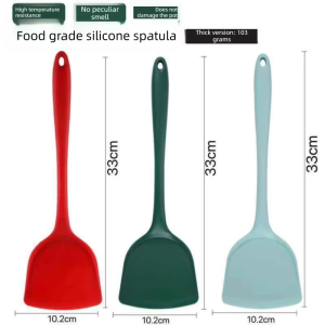 Besee | Non-stick Food-grade Silicone Heat-resistant Frying Spatula Long Handle Big