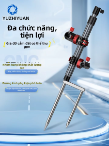 YUZHIYUAN | Giá Đỡ Câu Cá Đa Năng Kèm Khay Trộn Mồi