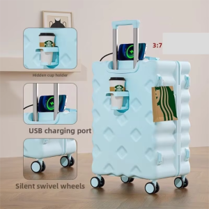 MIMANI | Student Travel Mother and Child Durable Large Capacity Suitcase with Password Lock