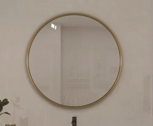 Circular Wall-mounted Drill-free High-definition Bathroom Mirror