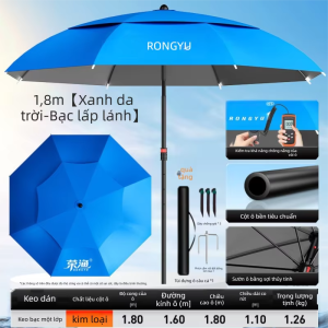 RONGYU | Ô Dù Đi Cá Độ Chống Nắng Chống Mưa