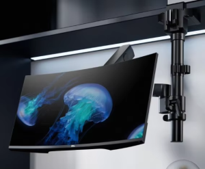 Brateck | Mechanical Extendable Height Adjustable Dual Monitor Arm E500