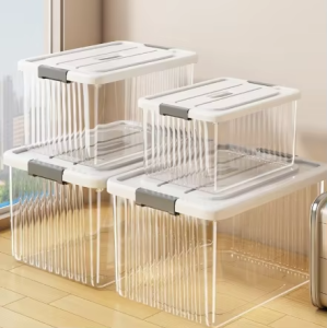 youqin | Transparent Large Capacity Handable Storage Box